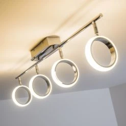 Hofstein Dobris Deckenspot LED Chrom, 4-flammig -LED Leuchten Verkäufe 2022 dobris deckenspot h166902 15