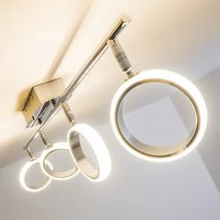 Hofstein Dobris Deckenspot LED Chrom, 4-flammig -LED Leuchten Verkäufe 2022 dobris deckenspot h166902 17