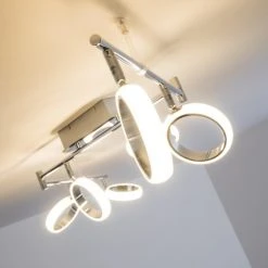 Hofstein Dobris Deckenspot LED Chrom, 6-flammig -LED Leuchten Verkäufe 2022 dobris deckenspot h166919 12