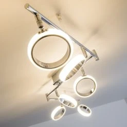 Hofstein Dobris Deckenspot LED Chrom, 6-flammig -LED Leuchten Verkäufe 2022 dobris deckenspot h166919 15