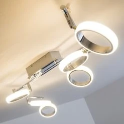 Hofstein Dobris Deckenspot LED Chrom, 6-flammig -LED Leuchten Verkäufe 2022 dobris deckenspot h166919 9