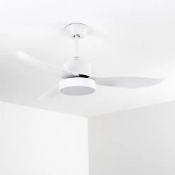 Hofstein Doha Deckenventilator LED Wei&szlig;, 1-flammig, Fernbedienung -LED Leuchten Verkäufe 2022 doha deckenventilator h3325537 13