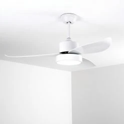 Hofstein Doha Deckenventilator LED Wei&szlig;, 1-flammig, Fernbedienung -LED Leuchten Verkäufe 2022 doha deckenventilator h3325537 9