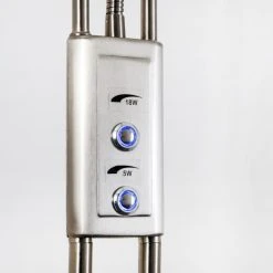 Hofstein Donna Deckenfluter LED Nickel-Matt, 1-flammig -LED Leuchten Verkäufe 2022 donna deckenfluter h166148 13