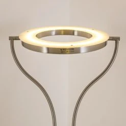 Hofstein Donna Deckenfluter LED Nickel-Matt, 1-flammig -LED Leuchten Verkäufe 2022 donna deckenfluter h166148 15