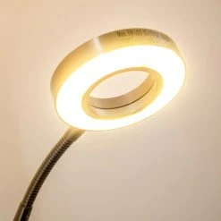 Hofstein Donna Deckenfluter LED Nickel-Matt, 1-flammig -LED Leuchten Verkäufe 2022 donna deckenfluter h166148 17