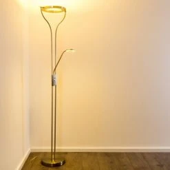 Hofstein Donna Deckenfluter LED Nickel-Matt, 1-flammig -LED Leuchten Verkäufe 2022 donna deckenfluter h166148 20