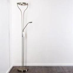 Hofstein Donna Deckenfluter LED Nickel-Matt, 1-flammig -LED Leuchten Verkäufe 2022 donna deckenfluter h166148 5
