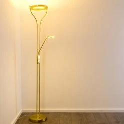 Hofstein Donna Deckenfluter LED Messing, 2-flammig 47 Hofstein Donna Deckenfluter LED Messing, 2-flammig -LED Leuchten Verkäufe 2022 donna deckenfluter h166155 22