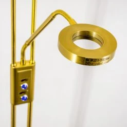 Hofstein Donna Deckenfluter LED Messing, 2-flammig 30 Hofstein Donna Deckenfluter LED Messing, 2-flammig -LED Leuchten Verkäufe 2022 donna deckenfluter h166155 5