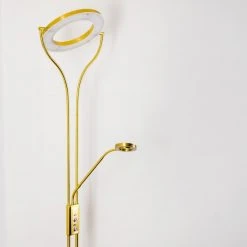 Hofstein Donna Deckenfluter LED Messing, 2-flammig 31 Hofstein Donna Deckenfluter LED Messing, 2-flammig -LED Leuchten Verkäufe 2022 donna deckenfluter h166155 6