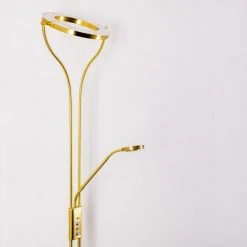 Hofstein Donna Deckenfluter LED Messing, 2-flammig 32 Hofstein Donna Deckenfluter LED Messing, 2-flammig -LED Leuchten Verkäufe 2022 donna deckenfluter h166155 7