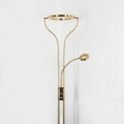 Hofstein Donna Deckenfluter LED Messing, 2-flammig -LED Leuchten Verkäufe 2022 donna deckenfluter h3551929 7