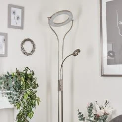 Hofstein Donna Stehleuchte LED Nickel-Matt, 2-flammig 23 Hofstein Donna Stehleuchte LED Nickel-Matt, 2-flammig -LED Leuchten Verkäufe 2022 donna stehleuchte h3551714 11