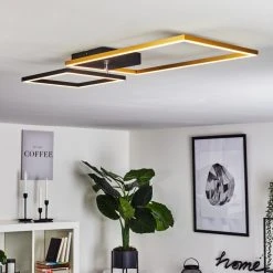 Hofstein Doyon Deckenleuchte LED Schwarz, 1-flammig -LED Leuchten Verkäufe 2022 doyon deckenleuchte h3457054 6