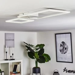 Hofstein Doyon Deckenleuchte LED Wei&szlig;, 1-flammig -LED Leuchten Verkäufe 2022 doyon deckenleuchte h3457078 10