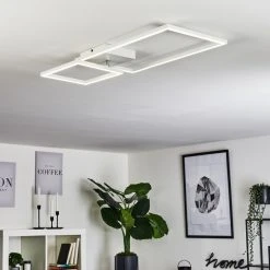 Hofstein Doyon Deckenleuchte LED Wei&szlig;, 1-flammig -LED Leuchten Verkäufe 2022 doyon deckenleuchte h3457078 6
