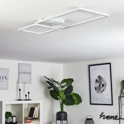 Hofstein Doyon Deckenleuchte LED Wei&szlig;, 1-flammig -LED Leuchten Verkäufe 2022 doyon deckenleuchte h3457078 9