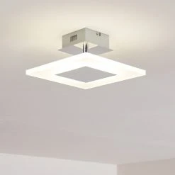 Hofstein Driewegen Deckenleuchte LED Chrom, 1-flammig -LED Leuchten Verkäufe 2022 driewegen deckenleuchte h3265451 2