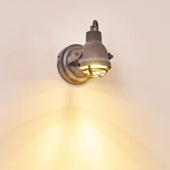 Hofstein Drobak Wandleuchte LED Grau, 1-flammig -LED Leuchten Verkäufe 2022 drobak wandleuchte h3303474 do1 2