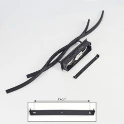 Hofstein Eaglesham Deckenleuchte LED Schwarz, 1-flammig -LED Leuchten Verkäufe 2022 eaglesham deckenleuchte h3561447 4