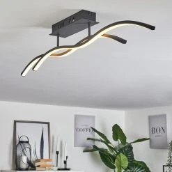 Hofstein Eaglesham Deckenleuchte LED Schwarz, 1-flammig -LED Leuchten Verkäufe 2022 eaglesham deckenleuchte h3561447 6