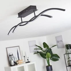 Hofstein Eaglesham Deckenleuchte LED Schwarz, 1-flammig -LED Leuchten Verkäufe 2022 eaglesham deckenleuchte h3561447 9