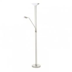 Eglo Leuchten Eglo BAYA LED Deckenfluter Nickel-Matt, 3-flammig