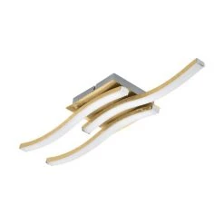 Eglo Leuchten EGLO CABEZAS Deckenleuchte LED Weiß, Gold, 3-flammig