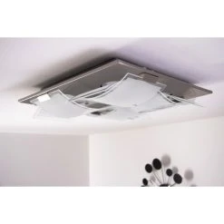 Eglo Leuchten Eglo GUADIANO Deckenleuchte LED Nickel-Matt, 4-flammig 38 Eglo Leuchten Eglo GUADIANO Deckenleuchte LED Nickel-Matt, 4-flammig -LED Leuchten Verkäufe 2022 eglo guadiano deckenleuchte 93398 11