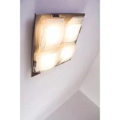 Eglo Leuchten Eglo GUADIANO Deckenleuchte LED Nickel-Matt, 4-flammig 45 Eglo Leuchten Eglo GUADIANO Deckenleuchte LED Nickel-Matt, 4-flammig -LED Leuchten Verkäufe 2022 eglo guadiano deckenleuchte 93398 18