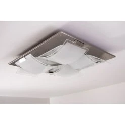 Eglo Leuchten Eglo GUADIANO Deckenleuchte LED Nickel-Matt, 4-flammig 29 Eglo Leuchten Eglo GUADIANO Deckenleuchte LED Nickel-Matt, 4-flammig -LED Leuchten Verkäufe 2022 eglo guadiano deckenleuchte 93398 2