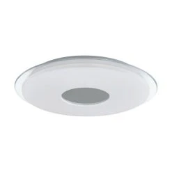 Eglo Leuchten LANCIANO-C Wand- / Deckenleuchte LED Weiß, Transparent, Klar, 1-flammig