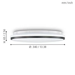 Eglo Leuchten MARUNELLA Deckenleuchte LED Weiß, 1-flammig -LED Leuchten Verkäufe 2022 eglo leuchten marunella deckenleuchte 75438 5