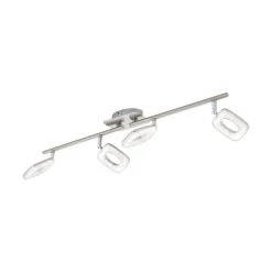 Eglo Leuchten Eglo LITAGO CRYSTAL Spot LED Nickel-Matt, Kristalloptik, 4-flammig