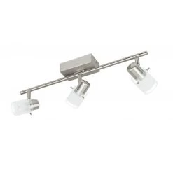 Eglo Leuchten Eglo ORVIETO 1 Deckenspot LED Nickel-Matt, 3-flammig