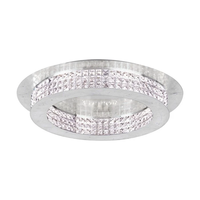 Eglo Leuchten Eglo PRINCIPE Deckenleuchte LED Silber, Kristalloptik, 14-flammig 1 Eglo Leuchten Eglo PRINCIPE Deckenleuchte LED Silber, Kristalloptik, 14-flammig