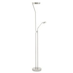 Eglo Leuchten Eglo SARRIONE Deckenfluter LED Nickel-Matt, 3-flammig