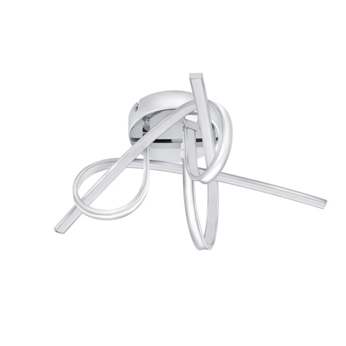 Eglo Leuchten Eglo SELVINA Deckenleuchte LED Chrom, 3-flammig 1 Eglo Leuchten Eglo SELVINA Deckenleuchte LED Chrom, 3-flammig