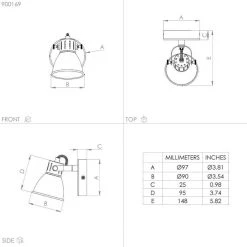 Eglo Leuchten Eglo SERAS Wandleuchte LED Messing, Gold, 1-flammig -LED Leuchten Verkäufe 2022 eglo seras wandleuchte 900169 2