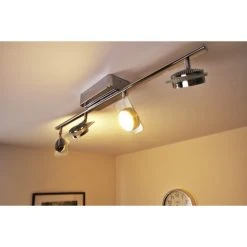 Eglo Leuchten Eglo TINNARI Lichtschiene LED Chrom, 4-flammig -LED Leuchten Verkäufe 2022 eglo tinnari lichtschiene 91635 do1 17