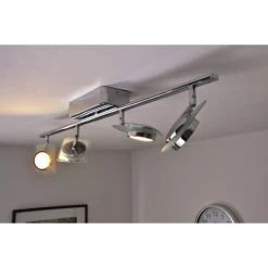 Eglo Leuchten Eglo TINNARI Lichtschiene LED Chrom, 4-flammig -LED Leuchten Verkäufe 2022 eglo tinnari lichtschiene 91635 do1 19