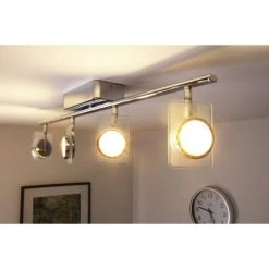 Eglo Leuchten Eglo TINNARI Lichtschiene LED Chrom, 4-flammig -LED Leuchten Verkäufe 2022 eglo tinnari lichtschiene 91635 do1 3