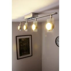 Eglo Leuchten Eglo TINNARI Lichtschiene LED Chrom, 4-flammig -LED Leuchten Verkäufe 2022 eglo tinnari lichtschiene 91635 do1 4