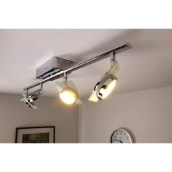 Eglo Leuchten Eglo TINNARI Lichtschiene LED Chrom, 4-flammig -LED Leuchten Verkäufe 2022 eglo tinnari lichtschiene 91635 do1 5