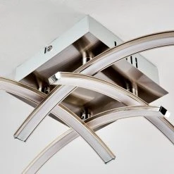 Hofstein Elia Deckenleuchte LED Chrom, 1-flammig -LED Leuchten Verkäufe 2022 elia deckenleuchte h167398 12