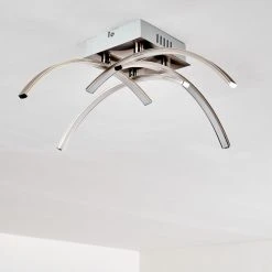 Hofstein Elia Deckenleuchte LED Chrom, 1-flammig -LED Leuchten Verkäufe 2022 elia deckenleuchte h167398 14