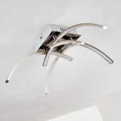 Hofstein Elia Deckenleuchte LED Chrom, 1-flammig -LED Leuchten Verkäufe 2022 elia deckenleuchte h167398 15