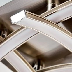 Hofstein Elia Deckenleuchte LED Chrom, 1-flammig -LED Leuchten Verkäufe 2022 elia deckenleuchte h167398 17