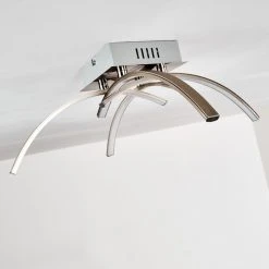 Hofstein Elia Deckenleuchte LED Chrom, 1-flammig -LED Leuchten Verkäufe 2022 elia deckenleuchte h167398 4